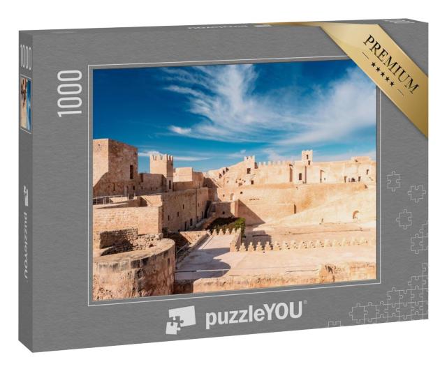 Puzzle 1000 Teile „Innenhof der Festung von Monastir, Tunesien“