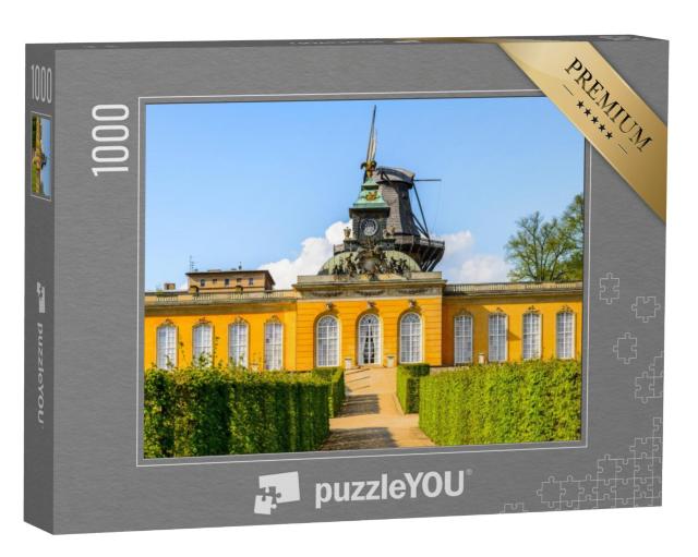 Puzzel 1000 stukjes „Kasteel in Sansoussi Park, Potsdam, Duitsland“