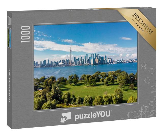 Puzzle „Skyline von Toronto und Ontariosee, Kanada“