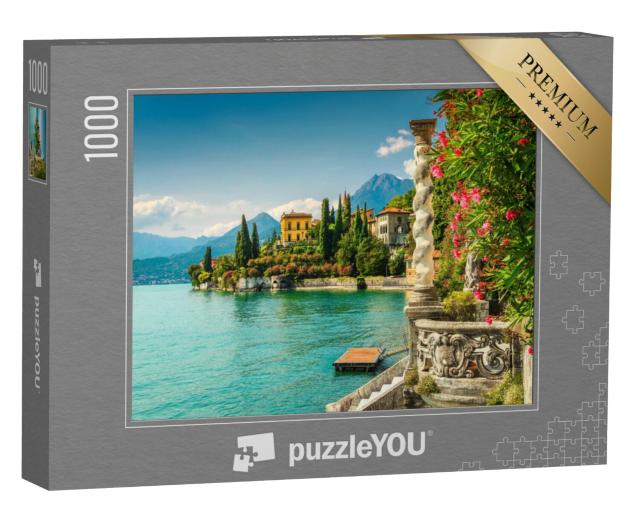 Puzzel 1000 stukjes „Beroemde luxe villa Monastero aan het Comomeer, Italië“