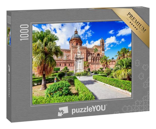 Puzzle 1000 Teile „Palermo, Sizilien: Die normannische Kathedrale Mariä Himmelfahrt“