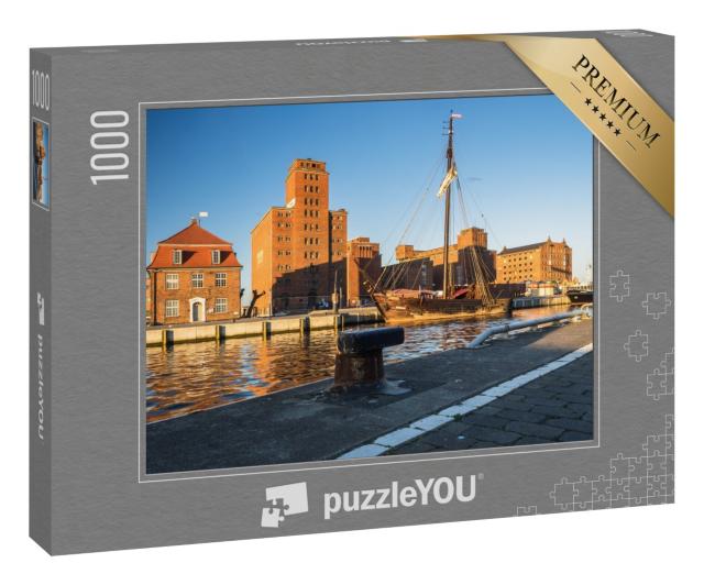 Puzzle 1000 Teile „Alter Hafen von Wismar“