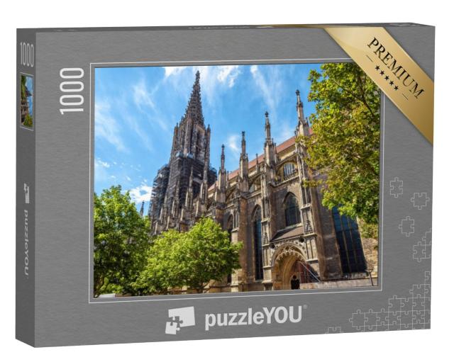 Puzzel 1000 stukjes „Minster van de stad Ulm, Duitsland“