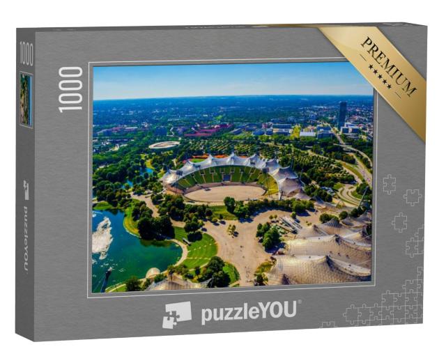 Puzzel 1000 stukjes „Olympisch Stadion München“