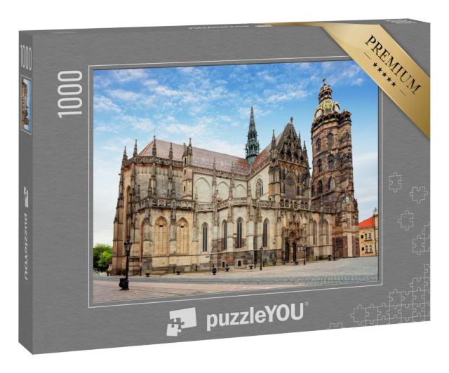 Puzzle 100 Teile „Kosice, Kathedrale der Heiligen Elisabeth, Slowakei“