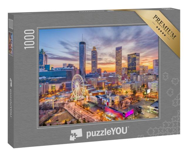 Puzzle 1000 Teile „Skyline von Atlanta im Staat Georgia, USA“