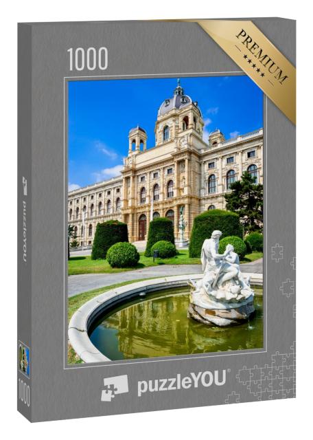 Puzzle „Kunsthistorisches Museum mit Park, Wien“