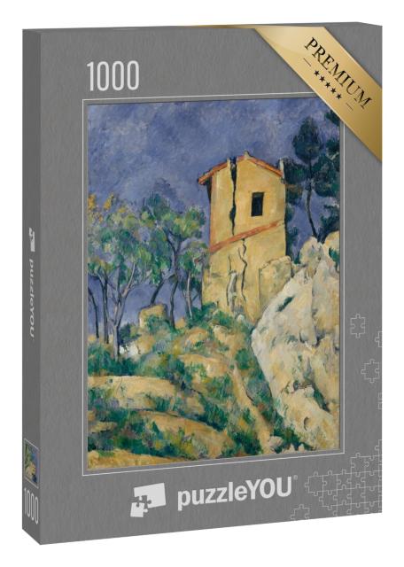Puzzle 1000 Teile „Paul Cézanne - Das Haus mit den rissigen Wänden“