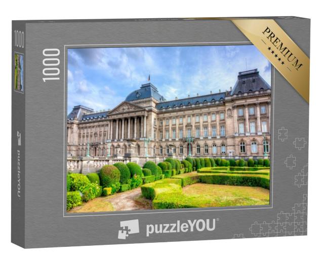 Puzzel 1000 stukjes „Koninklijk Paleis Brussel, België“