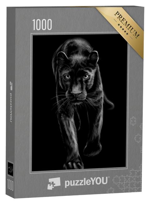 Puzzel 1000 stukjes „Panter“