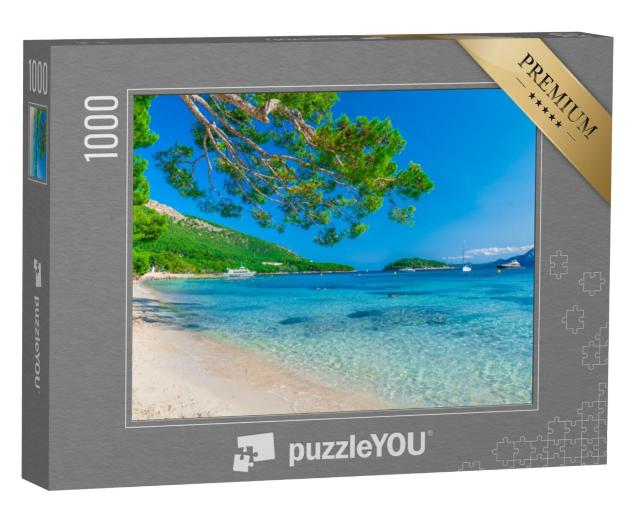 Puzzel 1000 stukjes „Playa de Formentor, Palma de Mallorca, Spanje“