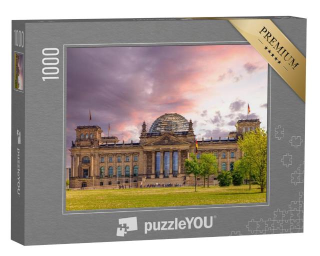 Puzzel 1000 stukjes „Het Rijksdaggebouw in Berlijn, Duitsland“