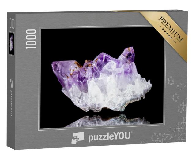 Puzzel 1000 stukjes „Ruw amethistmineraal“