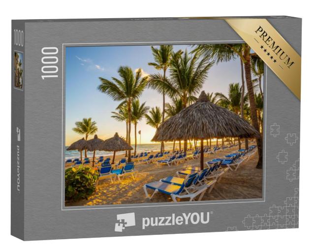 Puzzel 1000 stukjes „Zonsopgang boven Punta Cana, Dominicaanse Republiek“