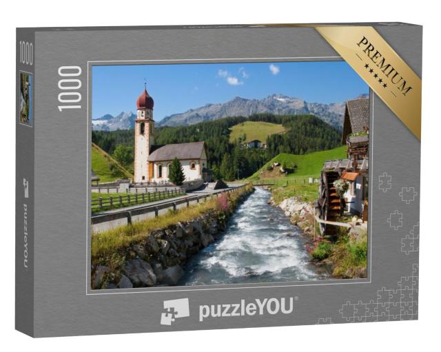 Puzzel 1000 stukjes „Alpendorp Niederthai in Ötztal“