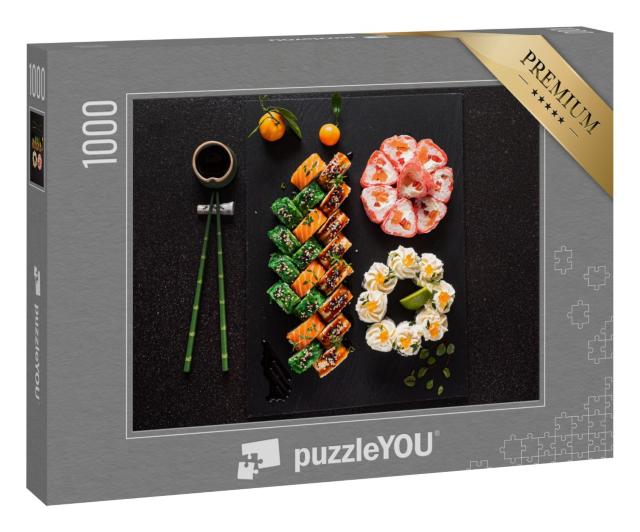 Puzzle 1000 Teile „Sushi-Köstlichkeiten“