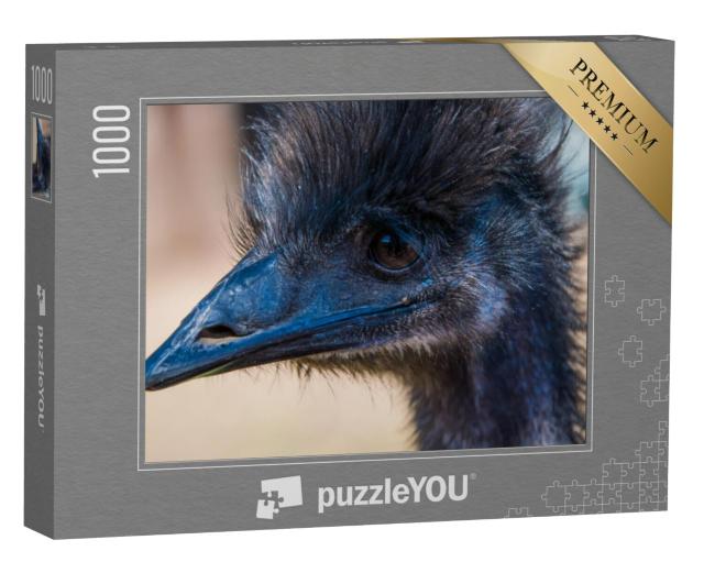 Puzzel 1000 stukjes „Emoe in profiel“