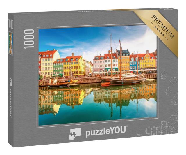 Puzzle 100 Teile „Nyhavn in Kopenhagen“
