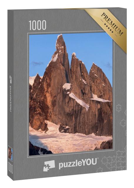 Puzzle 1000 Teile „Gipfel des Cerro Torre, National Park Los Glaciares, Argentinien, Südamerika“