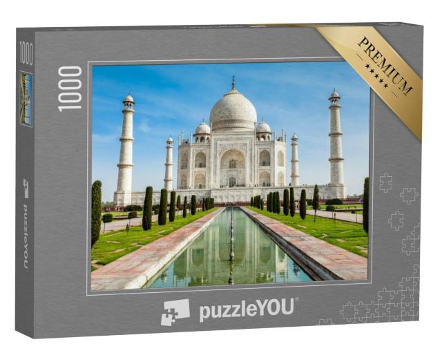 Puzzel 1000 stukjes „Taj Mahal, India“