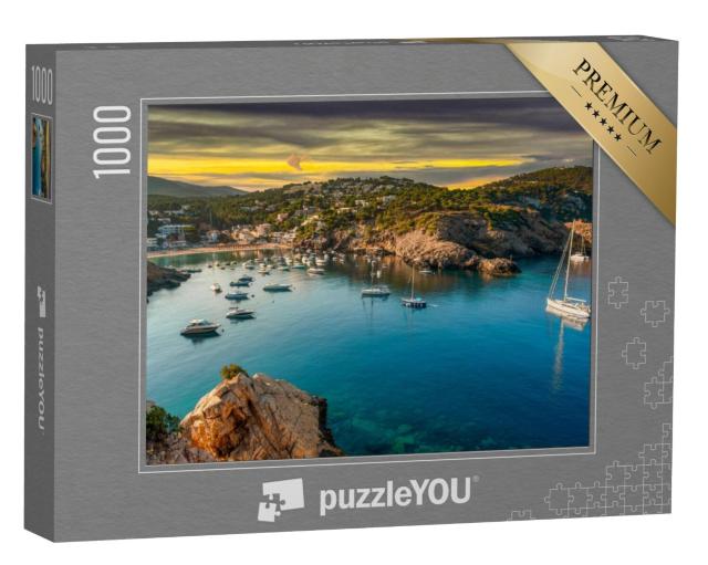 Puzzel 1000 stukjes „Cala Vadella in Sant Josep, Ibiza, Spanje“