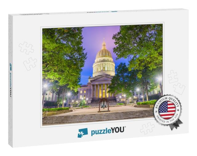 West Virginia State Capitol in Charleston, West Virginia... Jigsaw Puzzle
