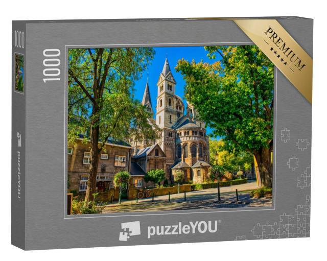 Puzzel 1000 stukjes „Minster in Roermond, Nederland“