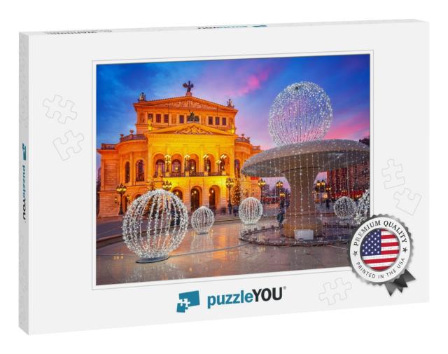 Alte Oper in Frankfurt, Germany... Jigsaw Puzzle