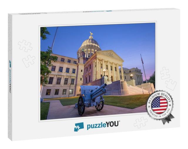 Jackson, Mississippi, USA At the Capitol Building... Jigsaw Puzzle