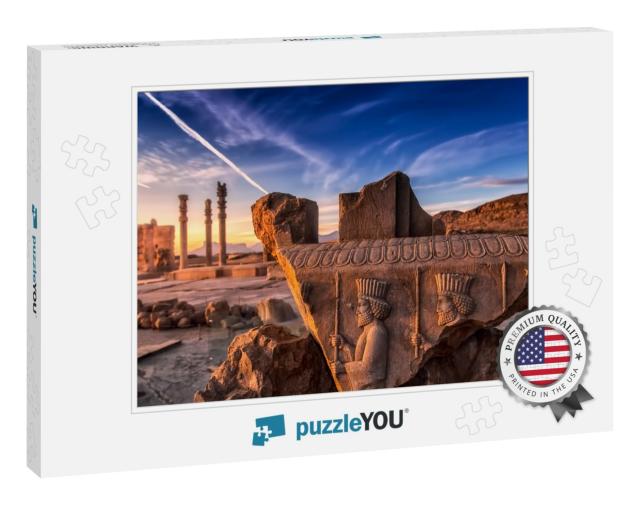 Persepolis Old Persian Parsa Was the Ceremonial Capital o... Jigsaw Puzzle