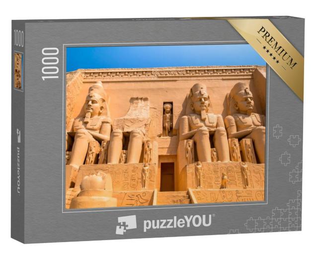 Puzzel 1000 stukjes „Abu Simbel, het oude Egypte“