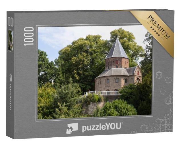 Puzzel 1000 stukjes „Nicolaaskapel in Valkhofpark, Nijmegen“