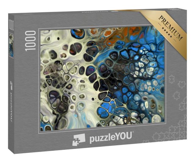 Puzzle 1000 Teile „Helles abstraktes Design“