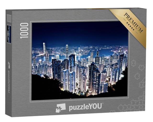 Puzzel 1000 stukjes „Nachtlampjes“