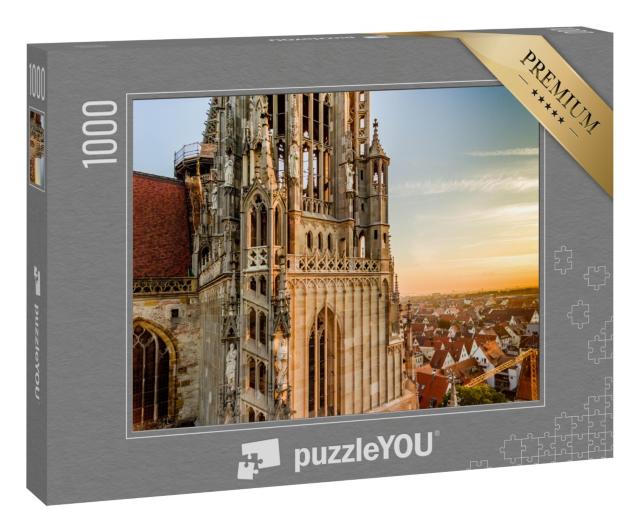 Puzzle „Ulmer Münster mit höchsten Kirchturm der Welt“
