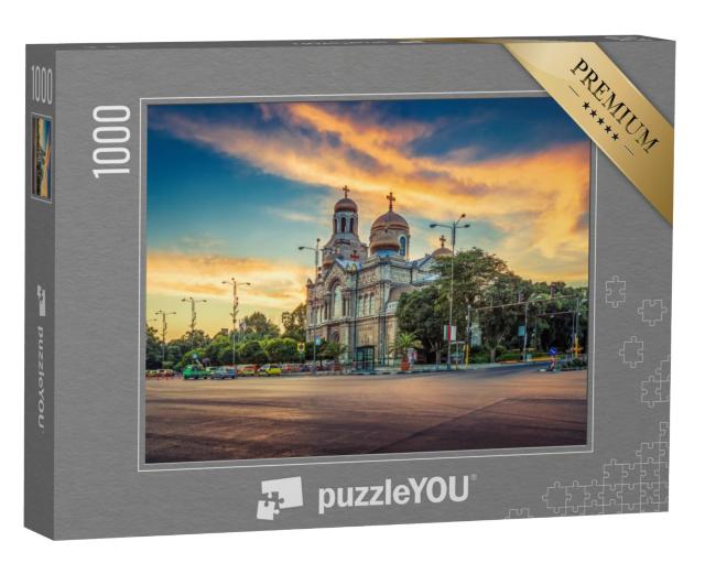 Puzzel 1000 stukjes „De kathedraal van Maria Hemelvaart in Varna“