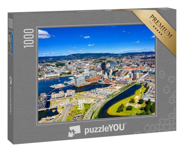 Puzzle 100 Teile „Oslo, Norwegen“