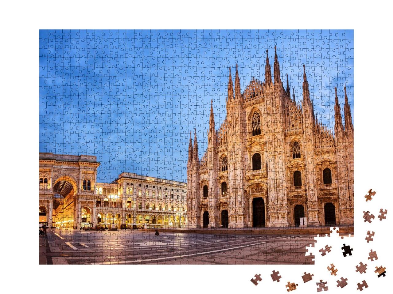Puzzle 1000 Teile „Mailänder Dom, Italien“