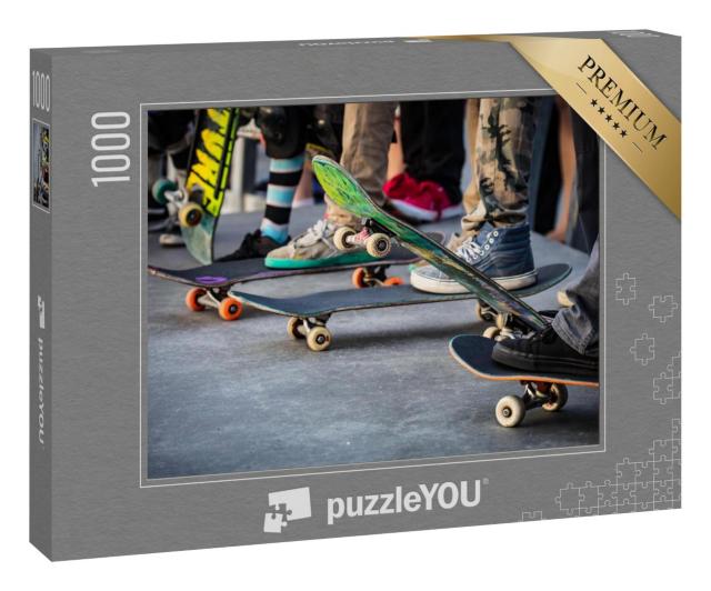 Puzzle 1000 Teile „Skateboarding“