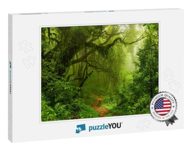 Deep Tropical Jungles of Southeast Asia in August... Jigsaw Puzzle