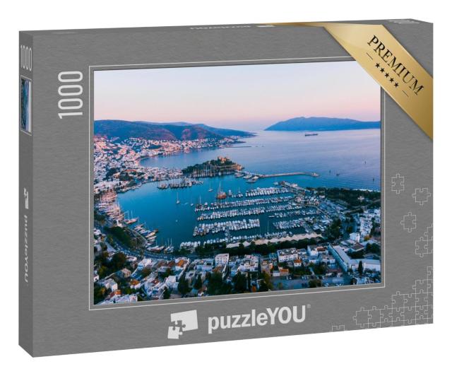 Puzzle 1000 Teile „Atemberaubender Blick auf Bodrum, Türkei“