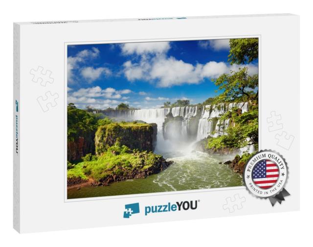 Iguassu Falls, the Largest Series of Waterfalls of the Wo... Jigsaw Puzzle