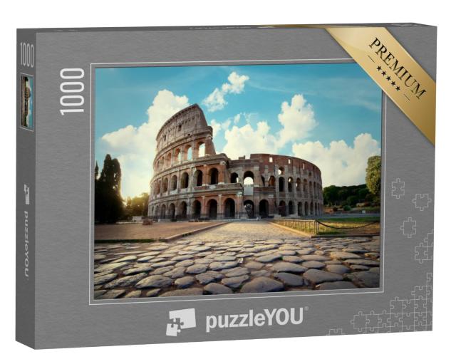 Puzzel 1000 stukjes „Colosseum van Rome in de middag“