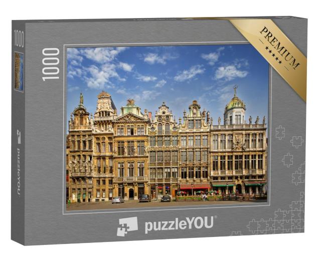 Puzzel 1000 stukjes „Het centrale plein van Brussel, België, UNESCO Werelderfgoedlocatie“