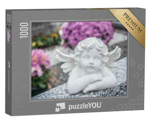 Puzzel 1000 stukjes „Stenen engel“