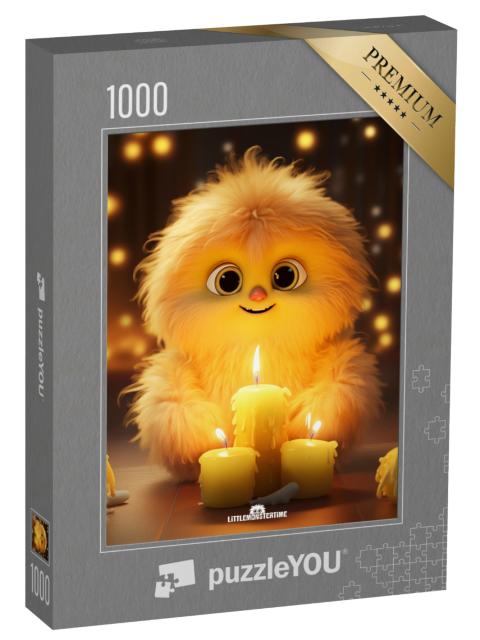 Puzzel 1000 stukjes „LITTLEMONSTERTIME: Sparky“