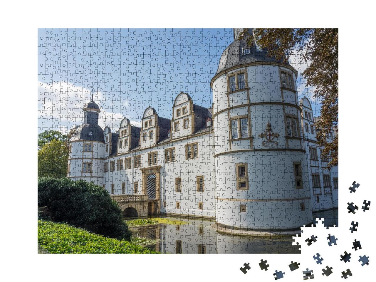Puzzle 100 Teile „Schloss in Paderborn“