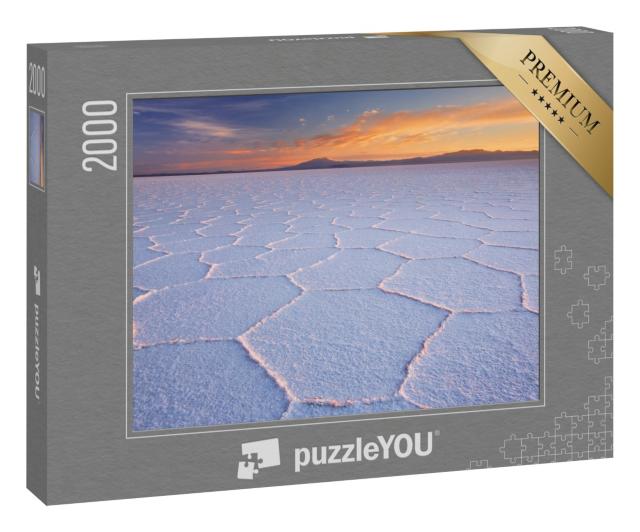 Puzzle 2000 Teile „Der größte Salzsee der Welt: Salar de Uyuni in Bolivien“