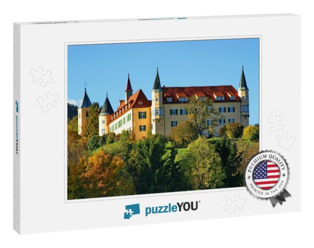 Castle Sankt Martin - Graz, Austria in Sunny Autumn Day... Jigsaw Puzzle