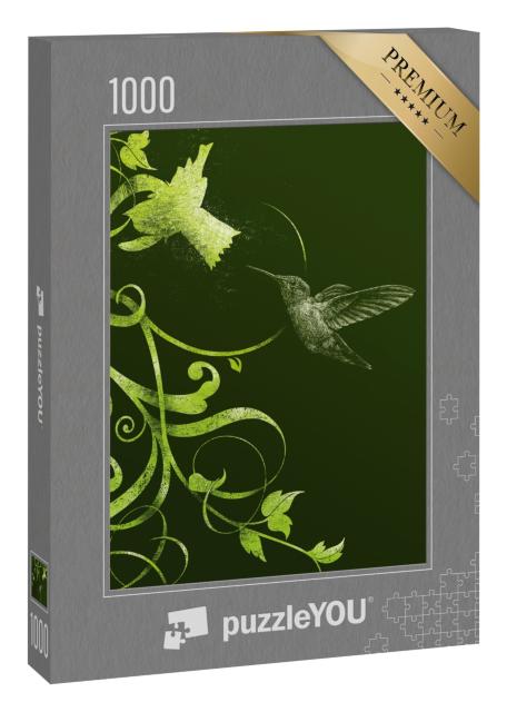 Puzzle 1000 Teile „Kolibri“
